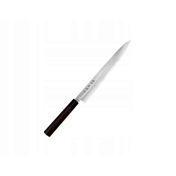 Nůž na sushi Shirogami Satin Yanagi Hideo Kitaoka 27 cm Průvodce