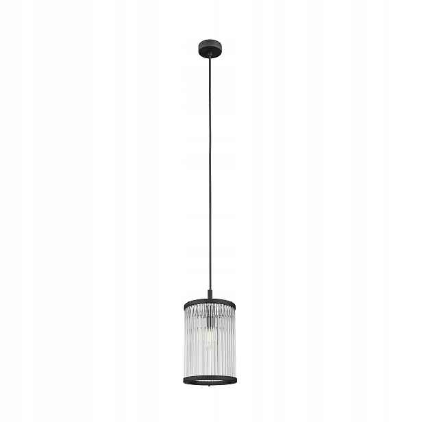 Závěsná lampa Art Deco černá Sergio 1xE14, 60 W, 15 x 150 cm, Zuma Line