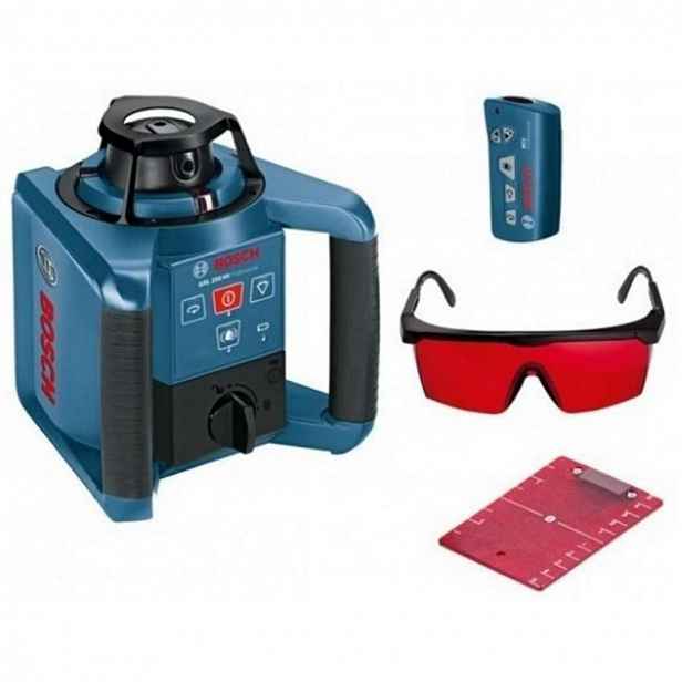Bosch - Rotační laser, dosah 125 m, s příslušenstvím 0601061600