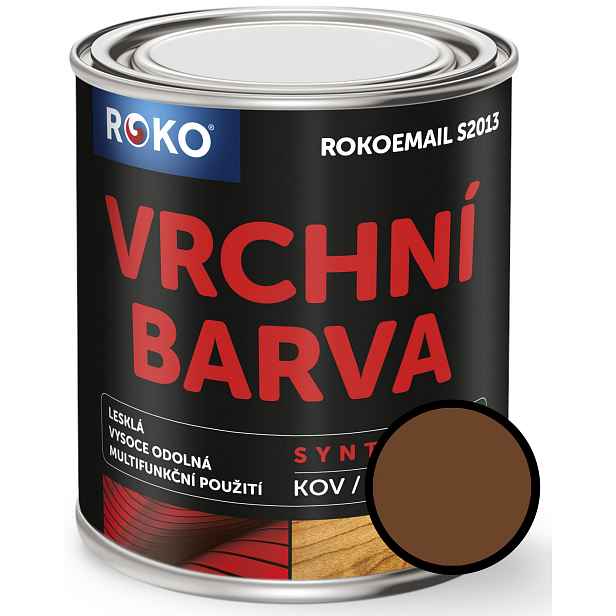Email vrchní Rokoemail S2013 hněď čokoládová, 3 l