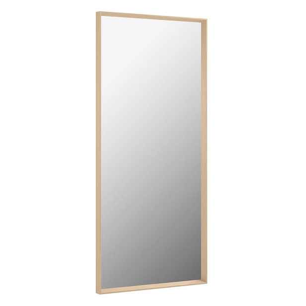 Nástěnné zrcadlo 80x180 cm Nerina Natural – Kave Home