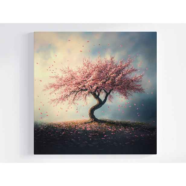 Obraz Na Plátně Canvas Příroda Strom Květiny Višeň Jaro 50x50