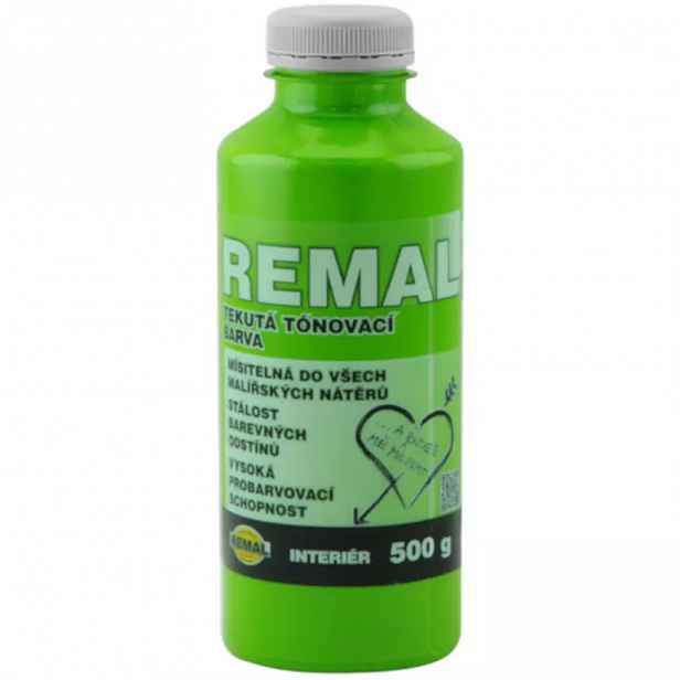 Remal Tónovací 0500 žlutozelená 0,5kg