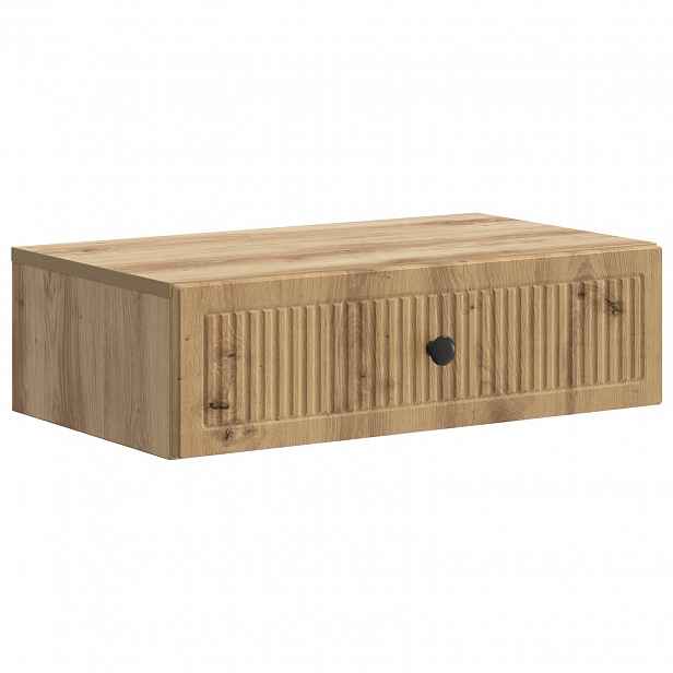 vidaXL Nástěnný boční stůl 59 x 34,5 x 17 cm Kompozitní dřevo