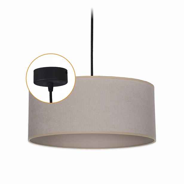 Závěsná Stropní Lampa Lustr Stínidlo Moderní Béžová Soft Led 35 cm E27