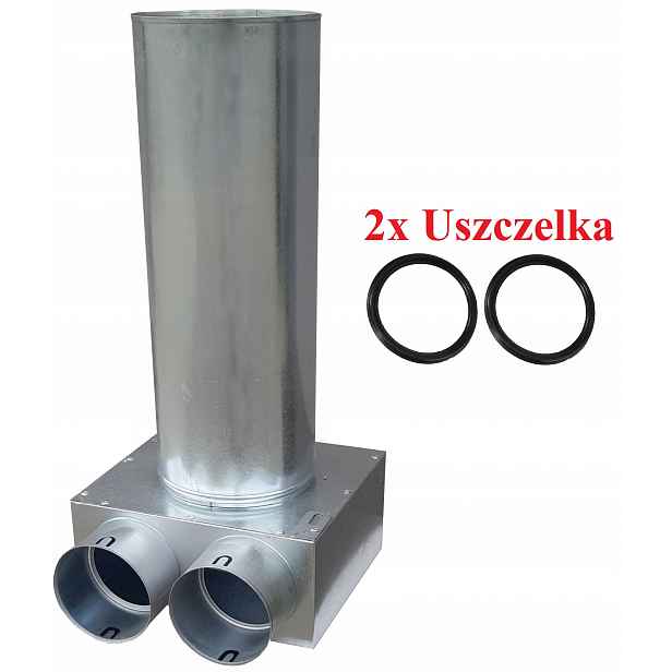 Rozpínací skříňka 2x75/125 Rekuperace Těsnění