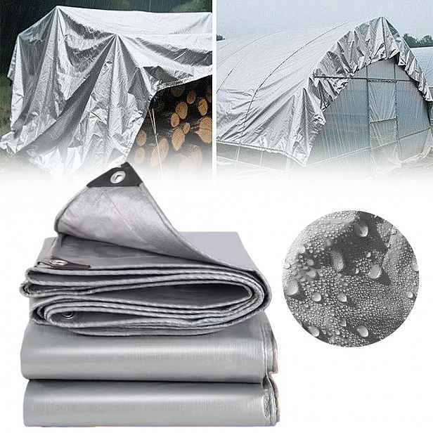 Voděodolná Pvc plachta 650 g/m² s oky odolná vůči Uv záření 2*3 m