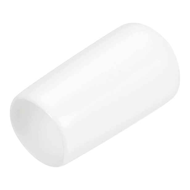 Gumové krytky, bílé, 10 mm, krytky na trubky, chránič závitu 80 ks