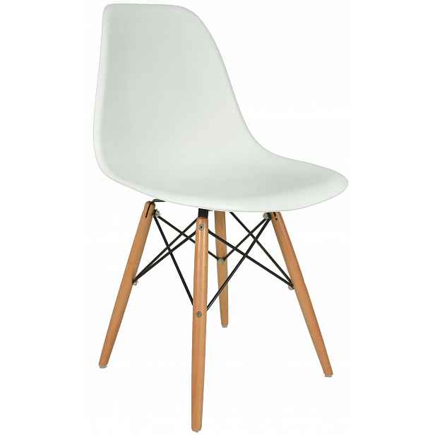 Křeslo Milano Design Dsw France bílé