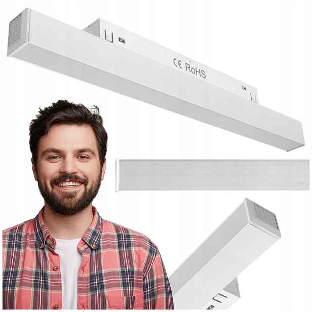 Led Linka Pro Magnetické Kolejnice DDCX-FG300-TÝ Tuya 12W Cct Bílá
