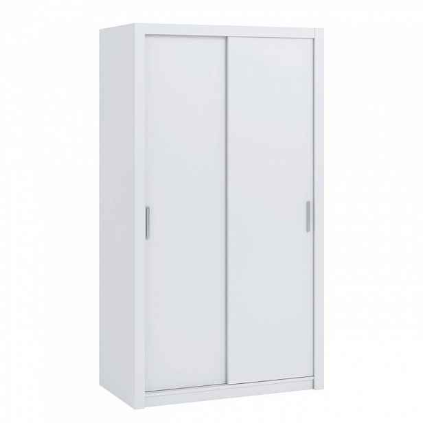 Šatní skříň 120 cm CORTLAND 1 - bílá