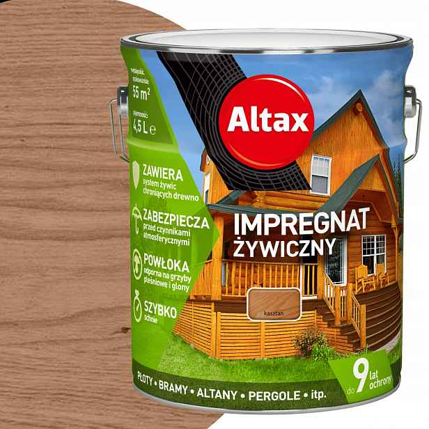 Altax Impregnát pryskyřičný 4,5L Kaštan