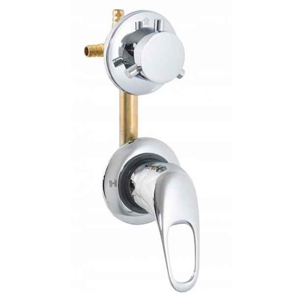Baterie směšovač ventil pro sprchovou kabinu koupelnová 14.5CM 4F