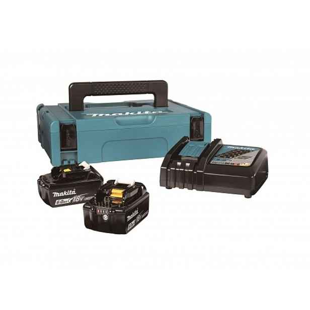 Makita - Sada nabíječky a 2x aku 18 V Li-Ion LXT 6,0 Ah 198116-4