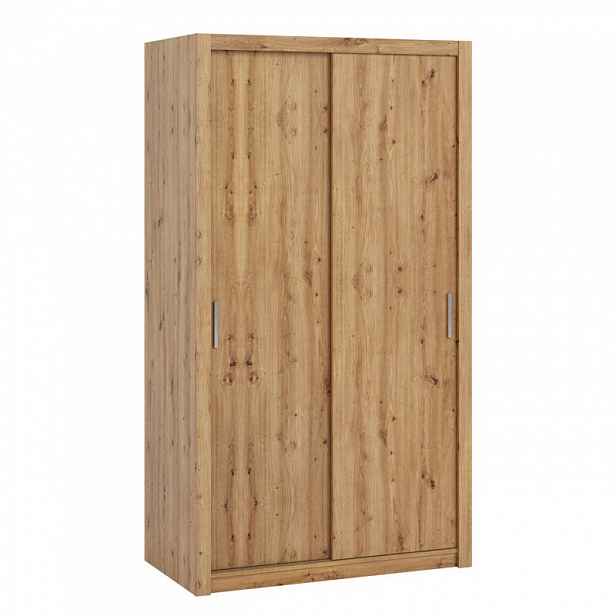 Šatní skříň 120 cm CORTLAND 1 - dub artisan