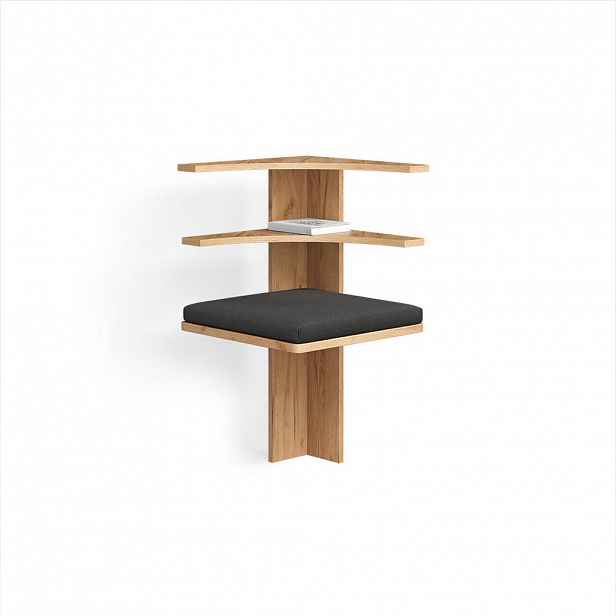Livinity® LAVICE DO JÍDELNY DO ROHU Tiberio Pískový dub 43.5 x 43.5 cm