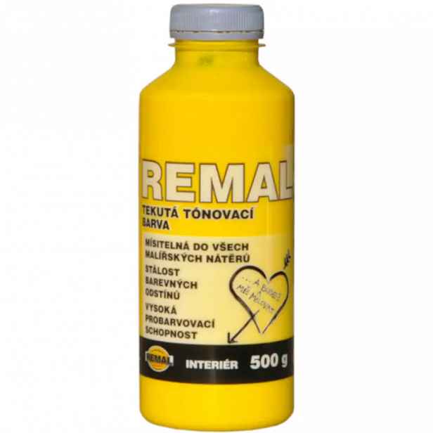 Remal Tónovací 0600 žlutá 0,5kg