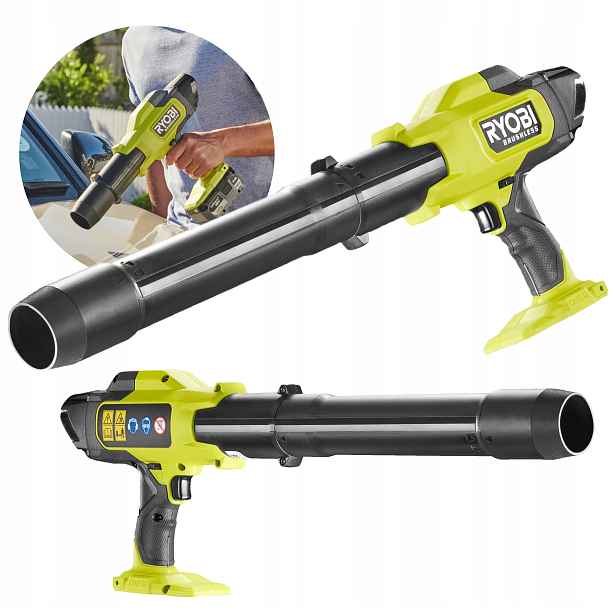 Ryobi Akumulátorová Foukač Kompaktní bezkartáčová One+ RY18BLCXA-0 18V