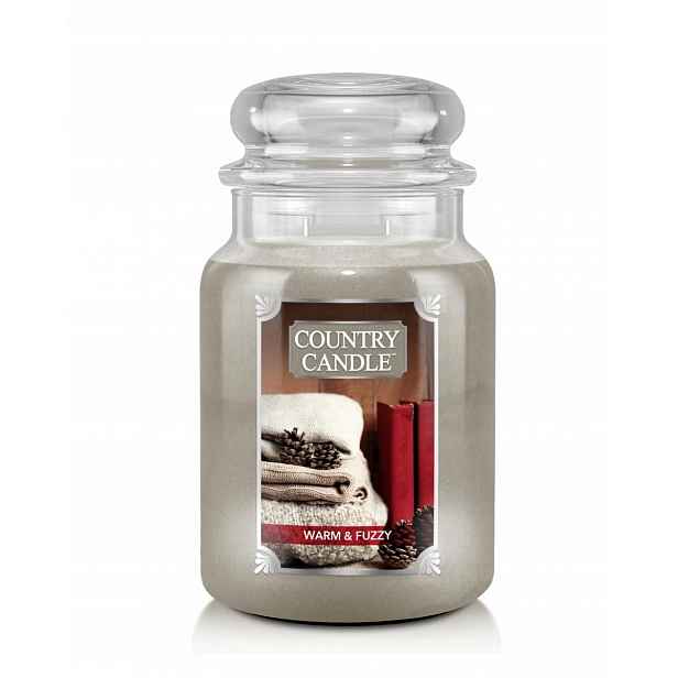 Velká svíčka Warm and Fuzzy Country Candle
