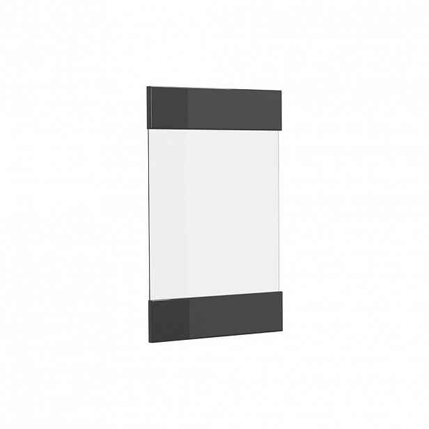Vicco KUCHYŇSKÁ DVÍŘKA R-Line Antracitový vysoký lesk 39.6 x 59 cm nábytková čela pro závěsnou vitrínu