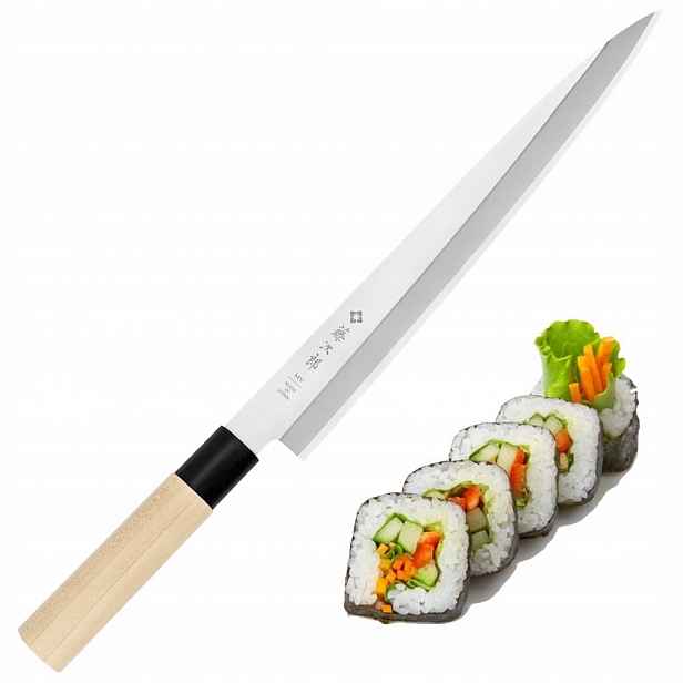 Tojiro MV Japonský Nůž na filetování Yanagiba Sashimi pro sushi 57 Hrc 24 cm