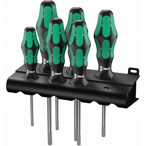 Sada šroubováků Torx TX10 TX40 6 Ks Wera Kraftform Plus 367 6 Torx Hf