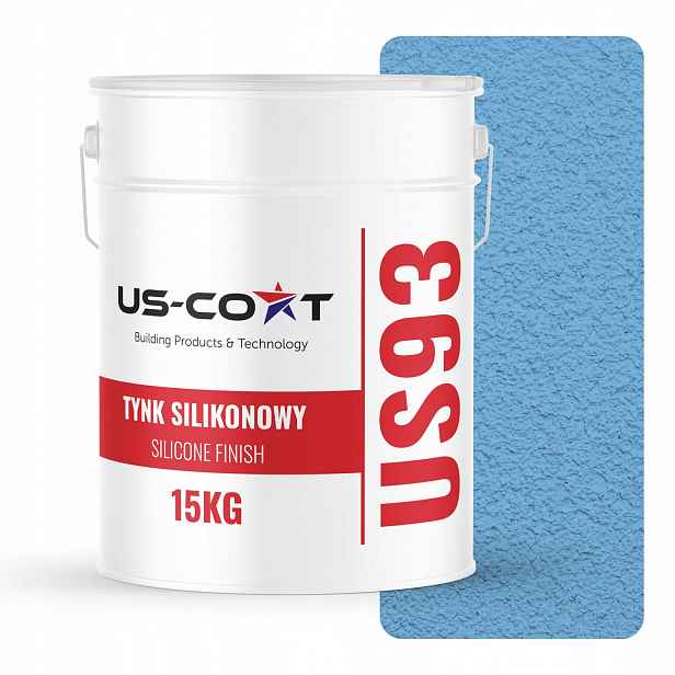 Silikonová Fasádní Omítka Modrá F116 15KG Beránek Granulace 3.0mm