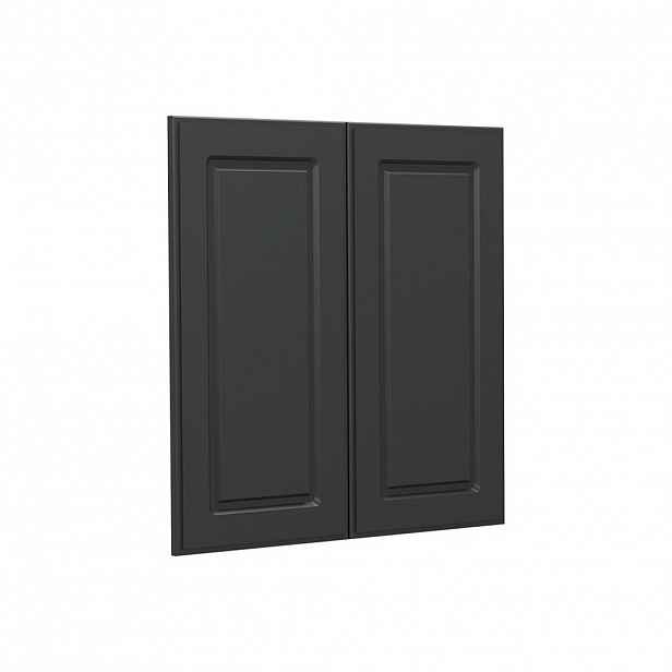 Vicco KUCHYŇSKÁ DVÍŘKA R-Line Antracitový venkovský dům 59.2 x 59 cm nábytková čela pro závěsnou skříňku
