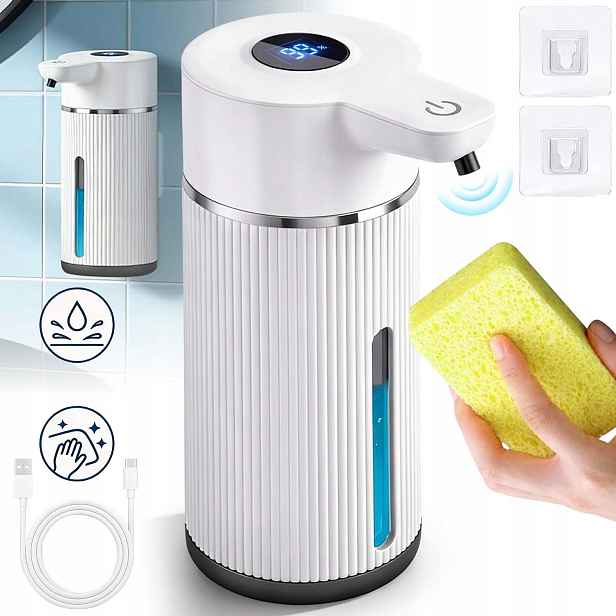 Velký Bezdotykový Automatický Dávkovač Gelového Mýdla Dávkovač Tekutiny Usb Ir