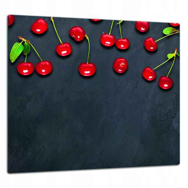 Skleněná Ochranná Deska Panel Lepidlo 65x60 Ovoce