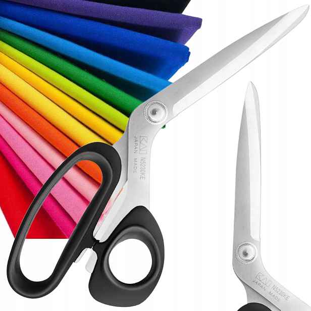 Kai Japonské Krejčovské Nůžky, Speciálně Nabroušené, Nůžky Na Textil 23 CM