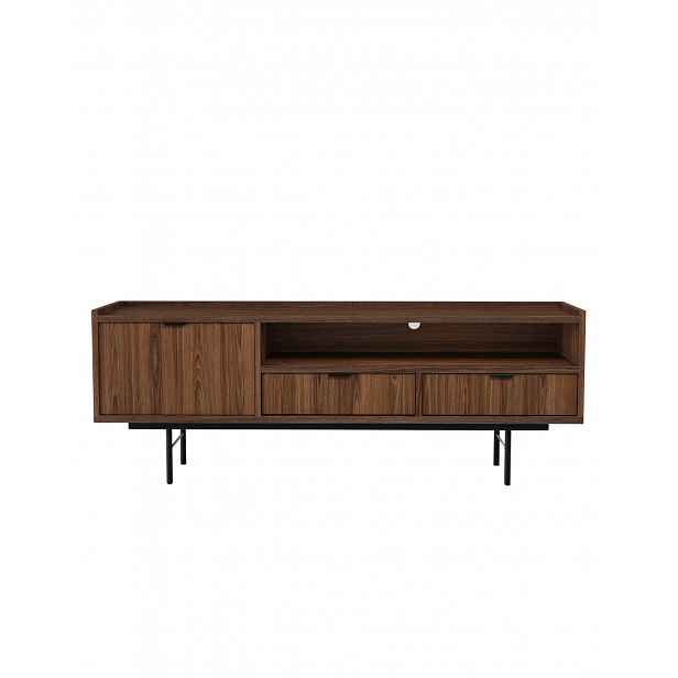 TV stolek Edison Brown Warmia Walnut 150 cm