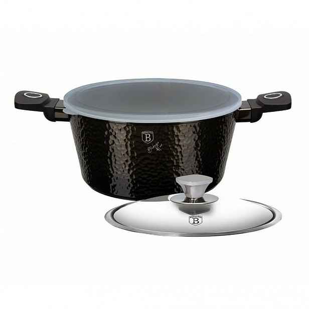 Berlinger Haus Kastrol s titanovým povrchem 28 cm Primal Gloss Collection 2 poklice