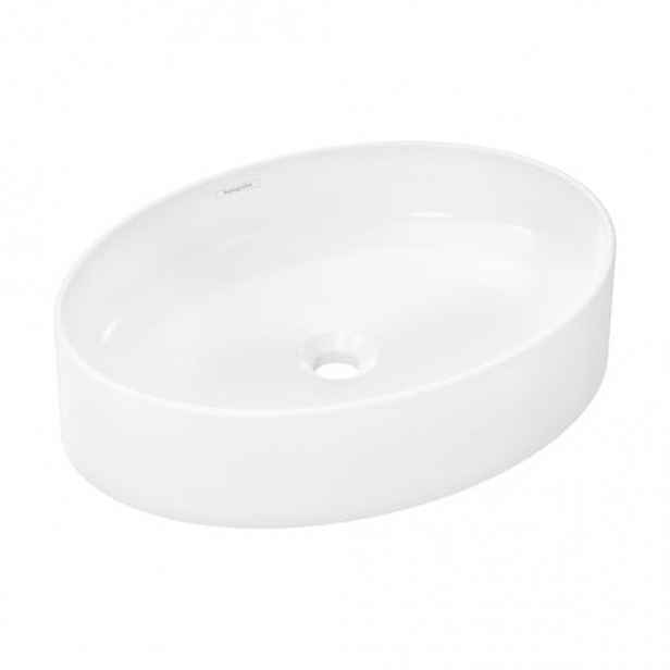 Hansgrohe Xuniva D umyvadlo na desku 55x40 cm bez otvoru pro baterii, bez přepadu 60165450