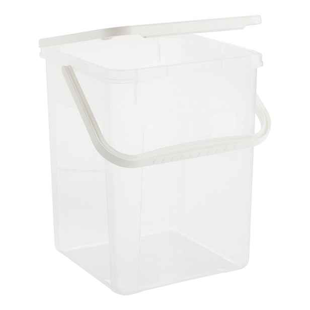 Plastový úložný box s víkem 23x24x27 cm – Rotho