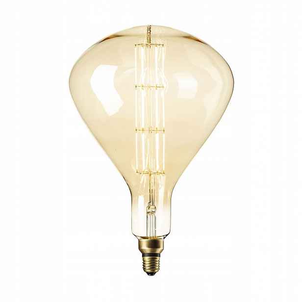 Retro ozdobná žárovka Calex Sydney Gold Led XXL Led 8W E27 Titanium