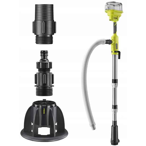 Ryobi Bezdrátová tyčová pumpa na vodu 18V One+ 3300 L/h [70-120 cm]