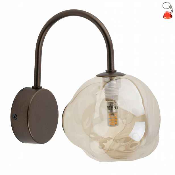 Nástěnná lampa Lava Brown 11024 Tk Lighting