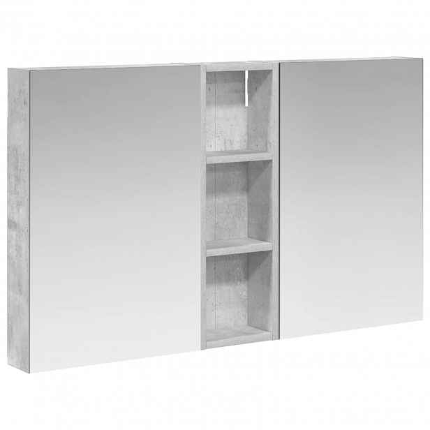 vidaXL Sada koupelnových skříněk 3 ks 100 x 10,5 x 60,5 cm