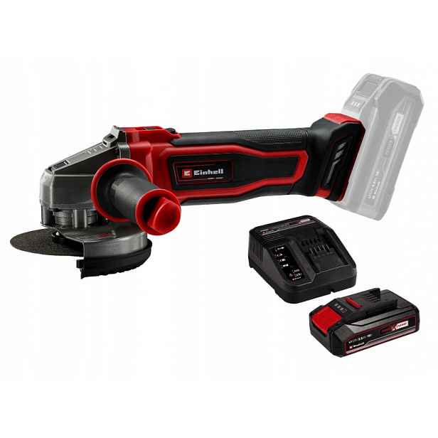 Einhell Úhlová Bruska Te-ag 18/125-2 Li 4431168 Sada Akumulátor 2,5Ah