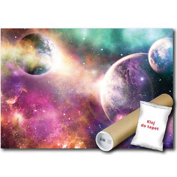 Vinylová fototapeta Galaxie Vesmír 312x219