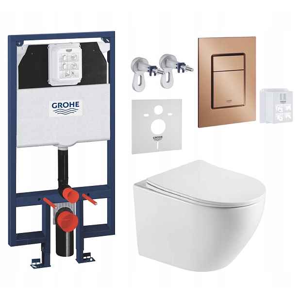 7v1 Wc Set, Stelaz Grohe Slim Wc Mísa Tornado Imprese Tlačítko