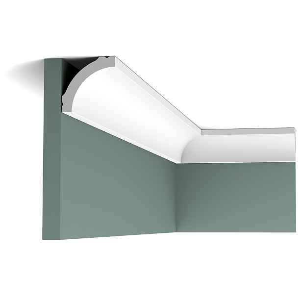 ORAC stropní lišta CB521 jednoduchá 2 m, 2000x50x50 mm, bílá, ORAC Decor