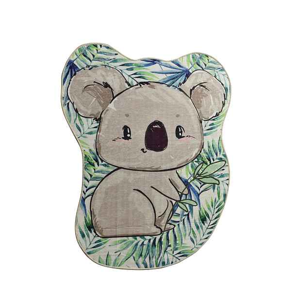 Conceptum Hypnose Dětský koberec Koala 120x160 cm šedý/zelený