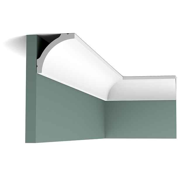 ORAC stropní lišta CB522 jednoduchá 2 m, 2000x67x67 mm, bílá, ORAC Decor