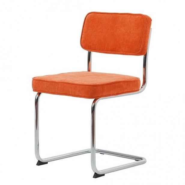 Unique-Furniture RUPERT jídelní židle unique furniture oranžová látka 37285106