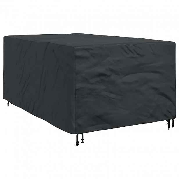 vidaXL Pokryv na nábytek Jednobarevný Černá 143 x 225 x 90 cm 210D