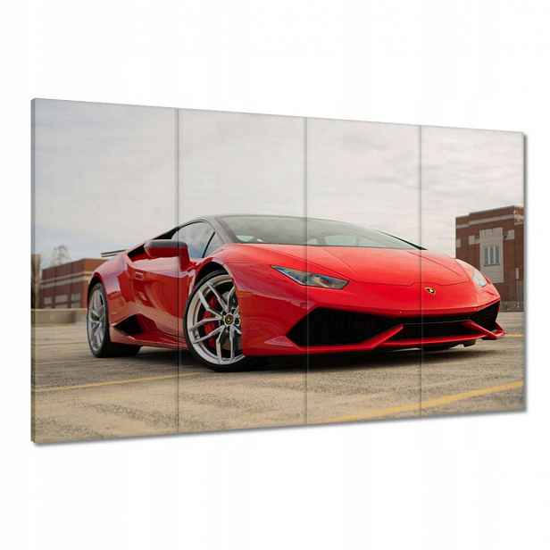 Obrazy 120x80 Červené Ferrari
