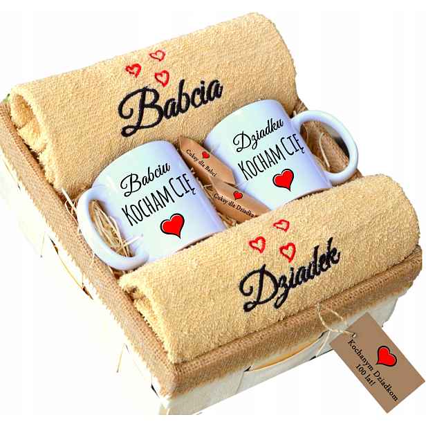 Dárek Ke Dni Babičky A Dědečka Hrnek Ručník 2