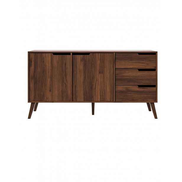 Komoda Nordelo Warmia Walnut 2D3S